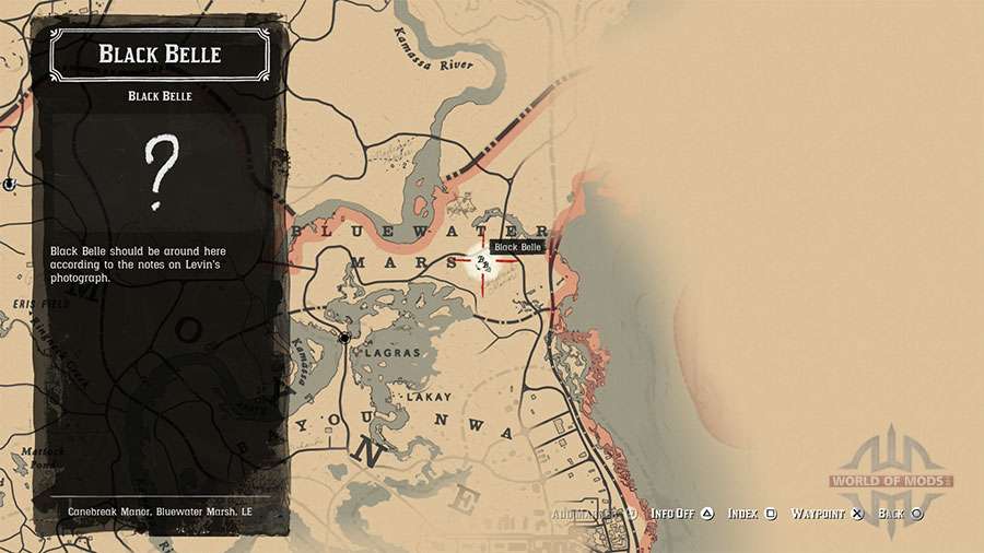 Red Dead Online: Localização dos tesouros de Bluewater Marsh