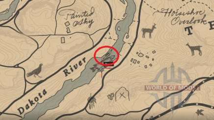 Where to find the legendary striped pike in RDR 2