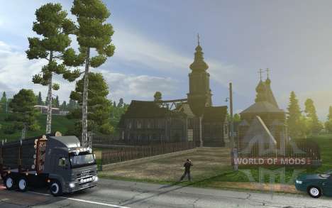 Euro Truck Simulator 2 para dar uma olhada na Rússia
