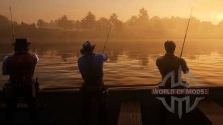 Como pescar diretamente do acampamento em Red Dead Online? Instrução detalhada