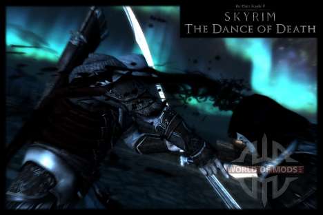 Dança da morte v 4.0. As novas animações de mort para Skyrim