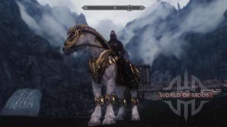 Armaduras para cavalos para Skyrim