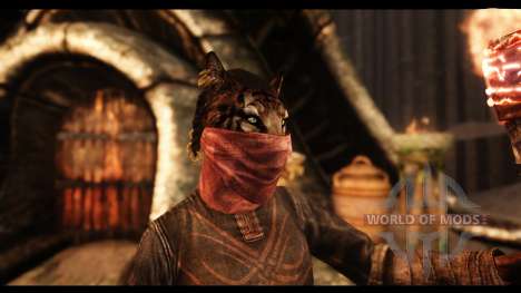 Máscaras faciais para Skyrim