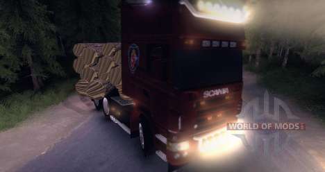 Scania Truck Logger v2.0 para Spin Tires
