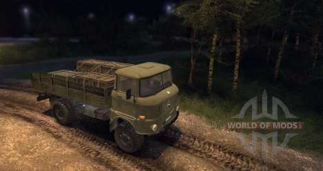 IFA W50LA para Spin Tires