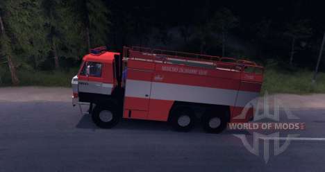 Tatra 815 fogo para Spin Tires