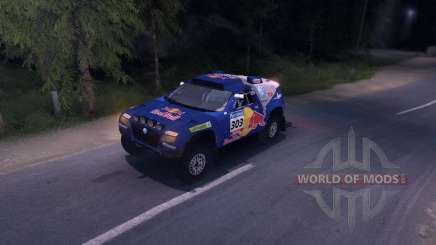 Volkswagen Touareg Dakar Beta para Spin Tires