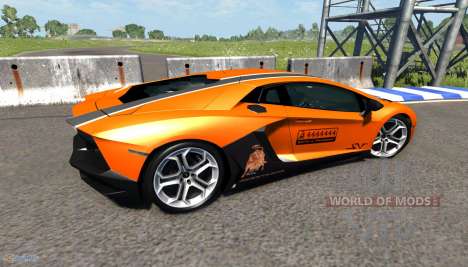 Lamborghini Aventador para BeamNG Drive