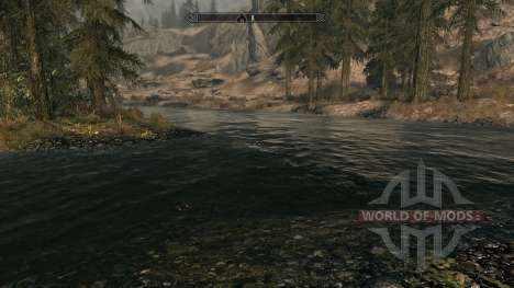 Águas pura-mod, que melhora a água para Skyrim