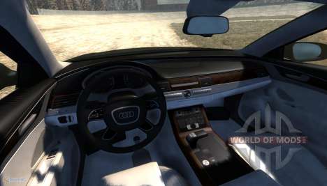 Audi A8L para BeamNG Drive