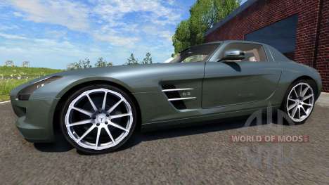 Mercedes-Benz SLS AMG para BeamNG Drive