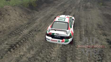Toyota Celica GT Four ST205 Rally para Spin Tires