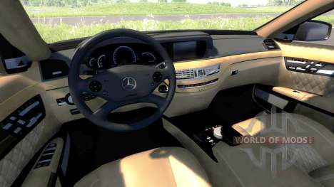Mercedes-Benz S65 AMG 2012 para BeamNG Drive