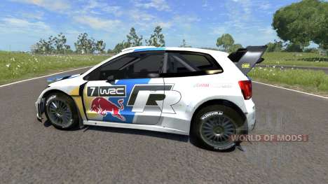 Volkswagen Polo R WRC para BeamNG Drive