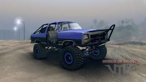 Dodge Ramcharger trail para Spin Tires