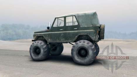 O UAZ-469 para Spin Tires