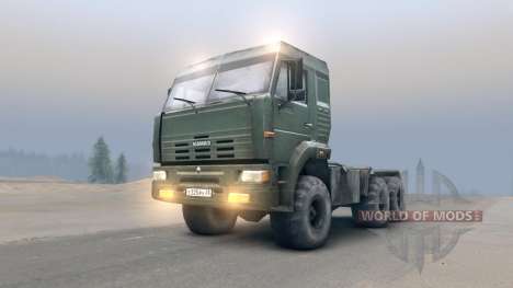 KamAZ-65116 v2.0 para Spin Tires