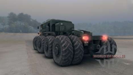 MAZ-535 para Spin Tires