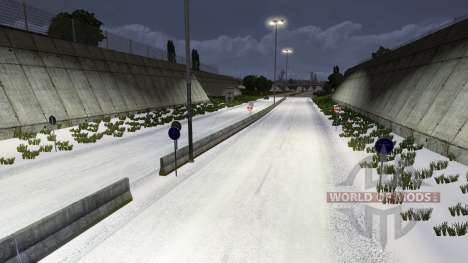 Inverno para Euro Truck Simulator 2