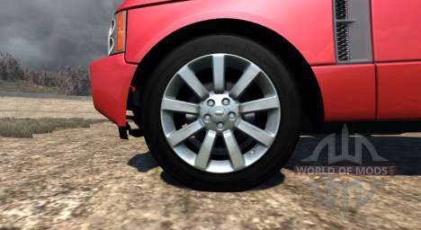 Range Rover Supercharged 2008 [Red] para BeamNG Drive