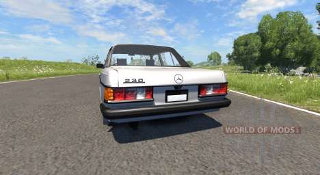 Mercedes-Benz 230 W123 para BeamNG Drive