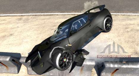 Lotus Evora GTE 2011 [Black] para BeamNG Drive