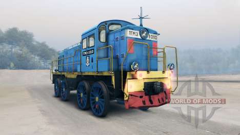 Locomotiva TGM para Spin Tires