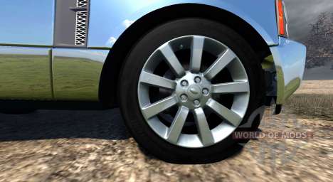 Range Rover Supercharged 2008 [Chrome] para BeamNG Drive