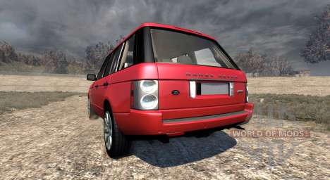 Range Rover Supercharged 2008 [Red] para BeamNG Drive
