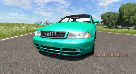 Audi S4 2000 [Pantone Green C] para BeamNG Drive
