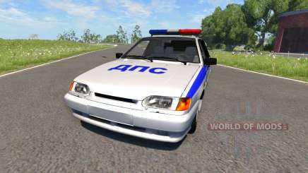 VAZ-2115 Polícia para BeamNG Drive