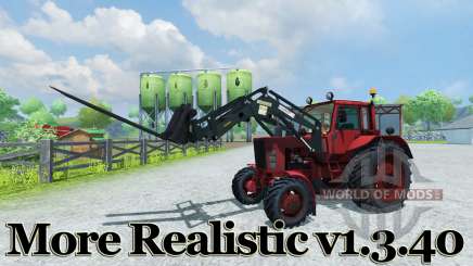 More Realistic v1.3.40 para Farming Simulator 2013