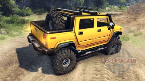 Hummer H2 SUT para Spin Tires