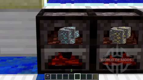 Um novo modelo de fogão para Minecraft