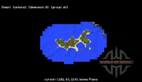 O Mini-mapa para Minecraft