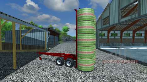 A escolha dos fardos redondos para Farming Simulator 2013