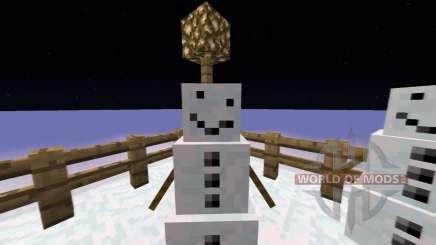 Bonecos de neve gerado para Minecraft