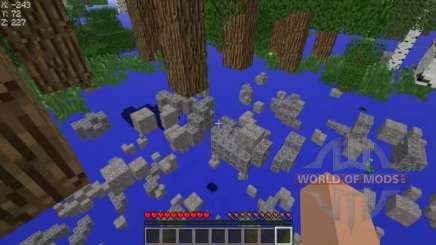 Fraude em blocos transparentes para Minecraft