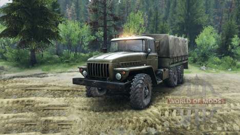 Ural-4320 Chassi para Spin Tires