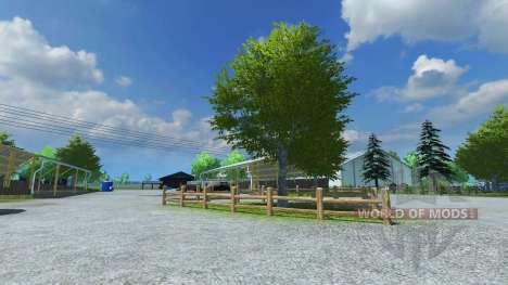 A reconstrução da fazenda v9 para Farming Simulator 2013
