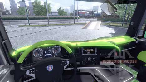 Interior para a Scania-Ácido para Euro Truck Simulator 2
