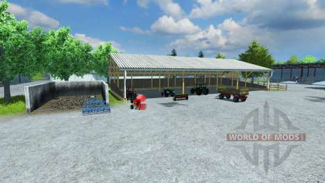A reconstrução da fazenda v9 para Farming Simulator 2013