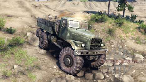 KrAZ-255 Monstro para Spin Tires