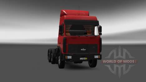 MAZ 5432 v4.0 para Euro Truck Simulator 2