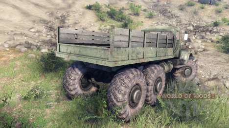 KrAZ-255 Monstro para Spin Tires