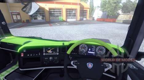 Interior para a Scania-Ácido para Euro Truck Simulator 2