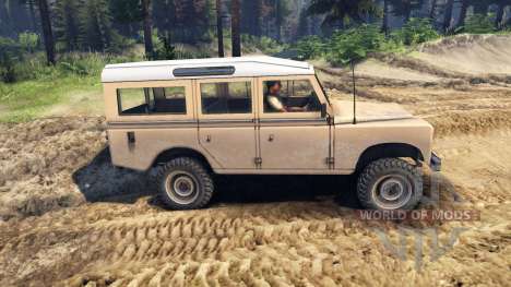 Land Rover Defender Sand para Spin Tires