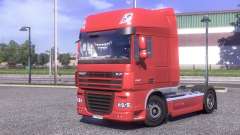DAF XF 105.510 Jelle Schouwstra para Euro Truck Simulator 2