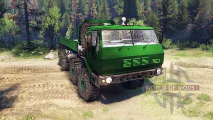 KrAZ-E v2.0 Verde para Spin Tires