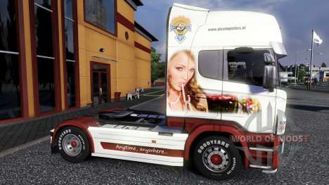 Cor-Los em uma unidade de tracionamento Scania para Euro Truck Simulator 2